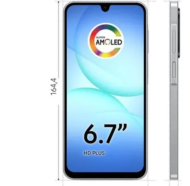Smartphone Samsung Galaxy A17 tamanho da tela
