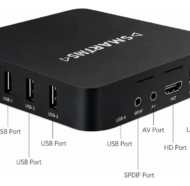 Smart pro tv box entradas